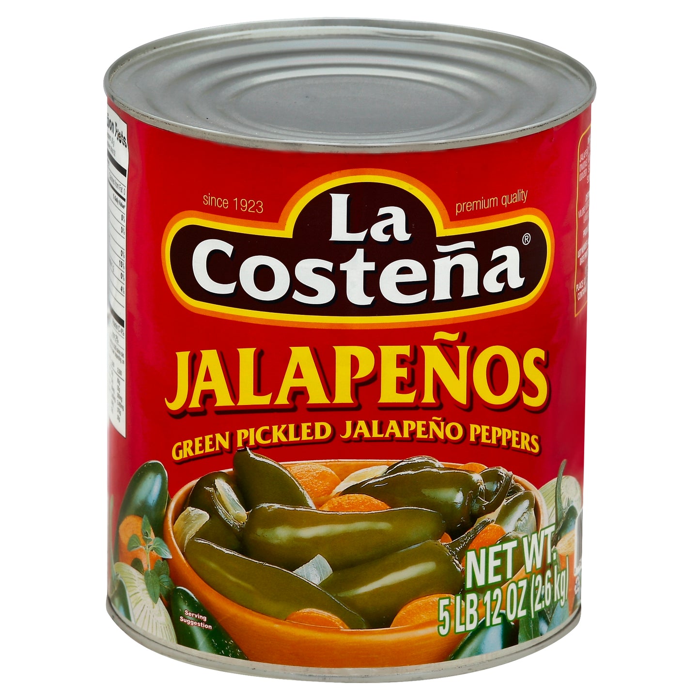 Jalapeños La Costeña 92 oz