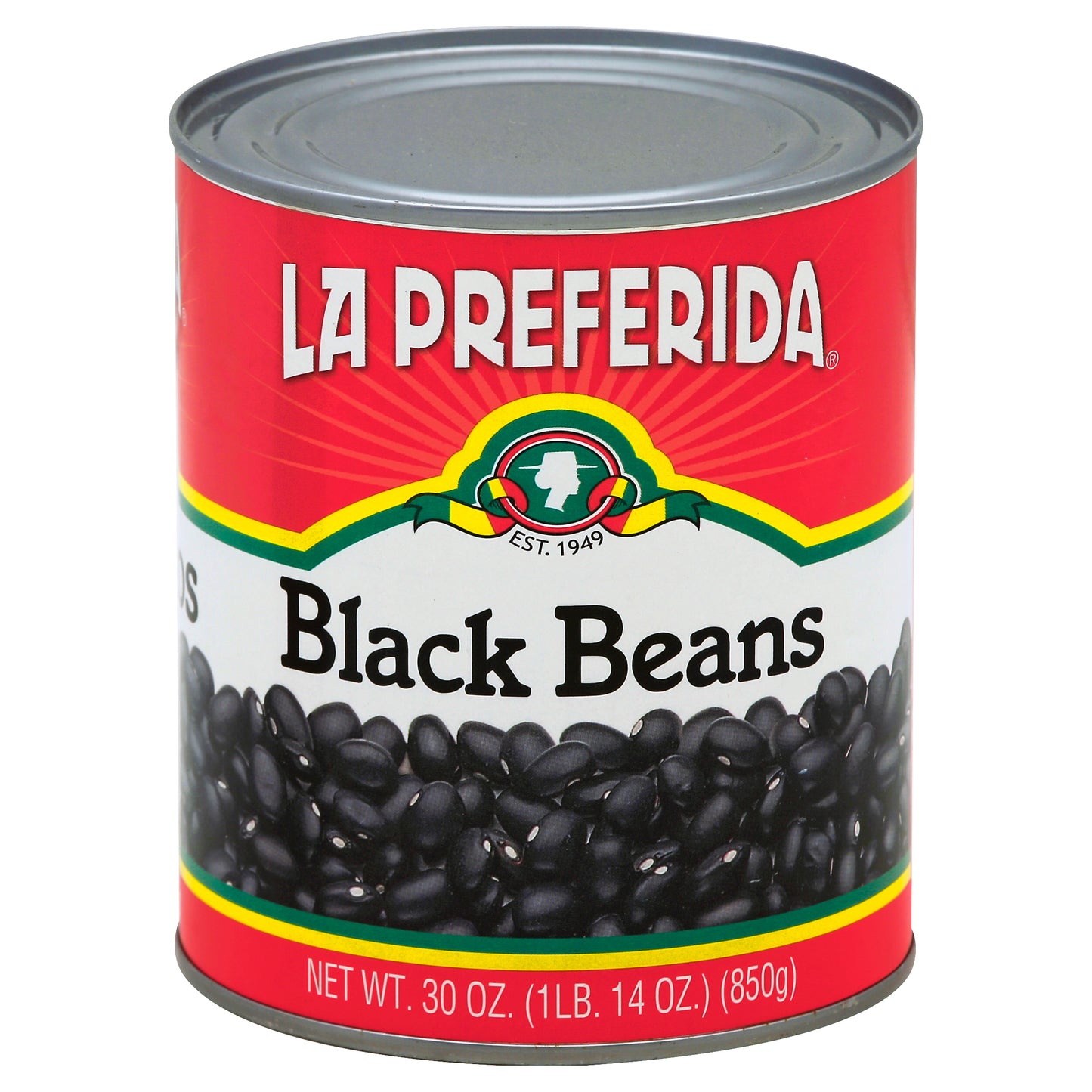 Frijoles Negros La Preferida 30 oz
