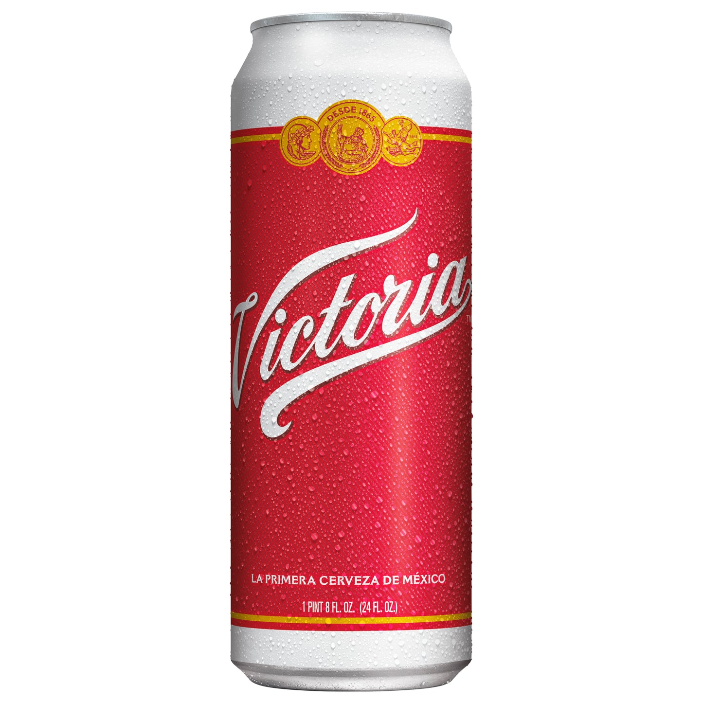 Cerveza Victoria Mexicana Lager, lata de 24 onzas líquidas, 4.0% de alcohol por volumen.
