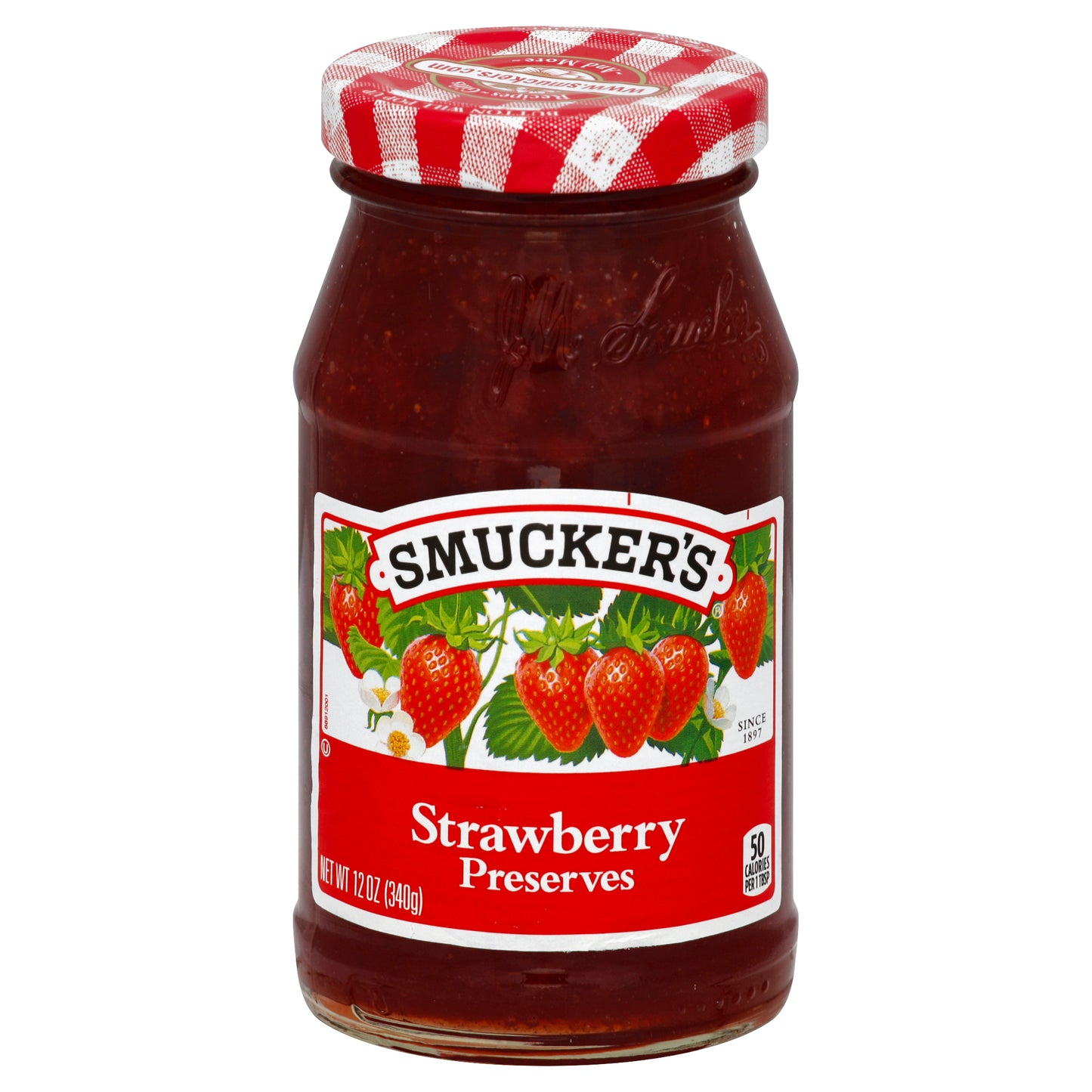 Mermelada de fresa Smucker's de 340 g (12 oz)