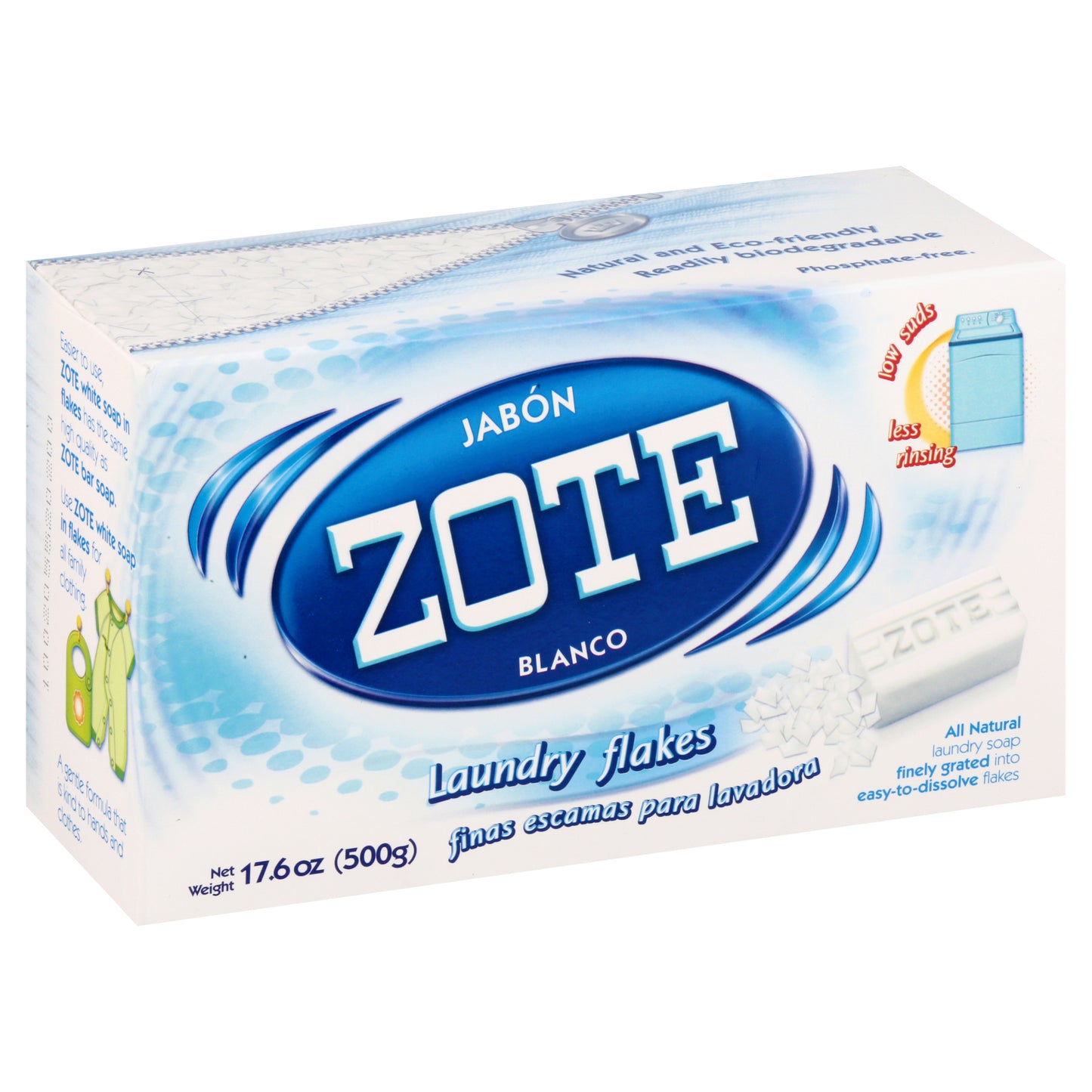 Escamas de detergente Zote de 500 g