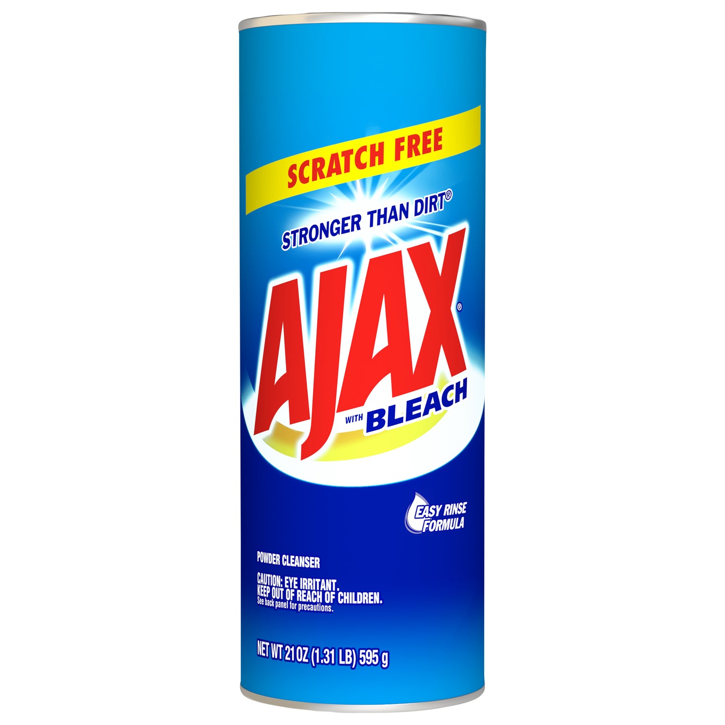 Limpiador en polvo Ajax con blanqueador - 21 onzas