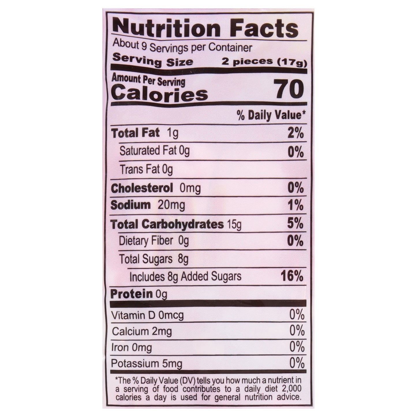 Diana Strawberry Flavor Soft Candies with Gummies 5.61 oz