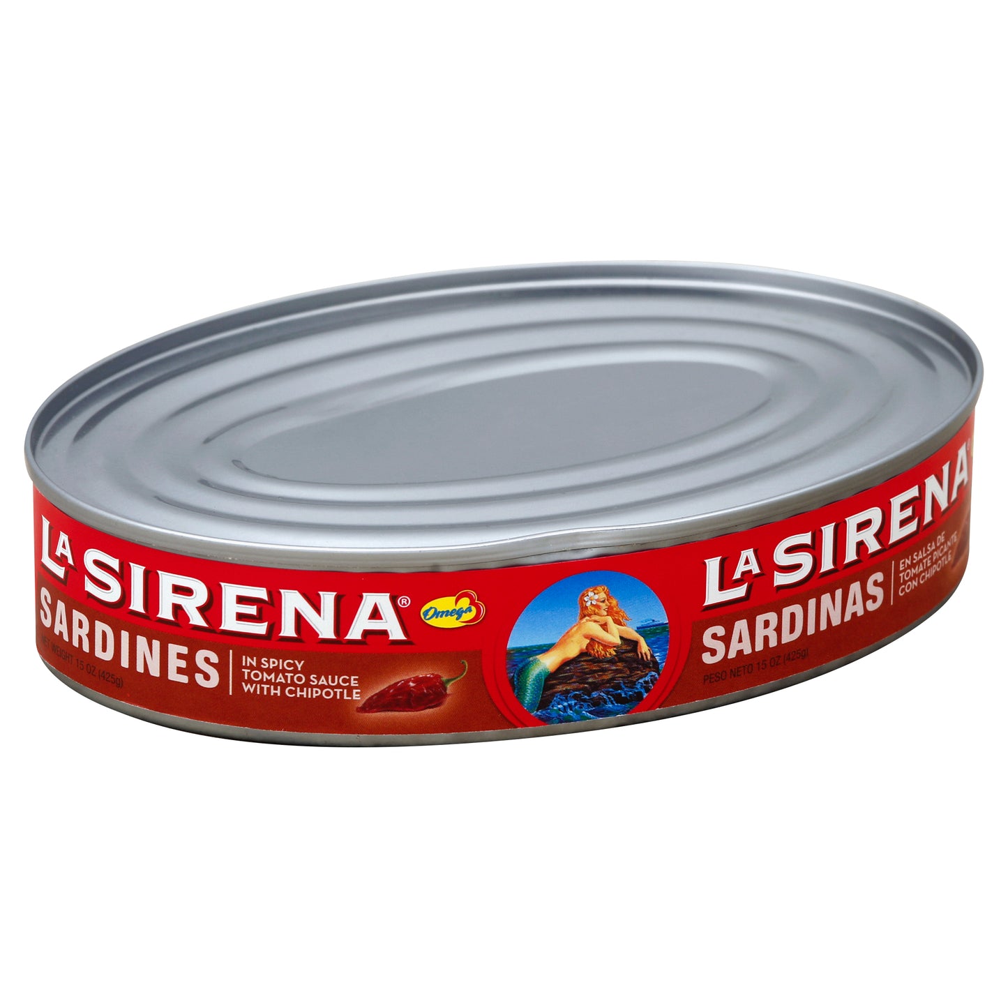 Sardinas La Sirena de 15 onzas