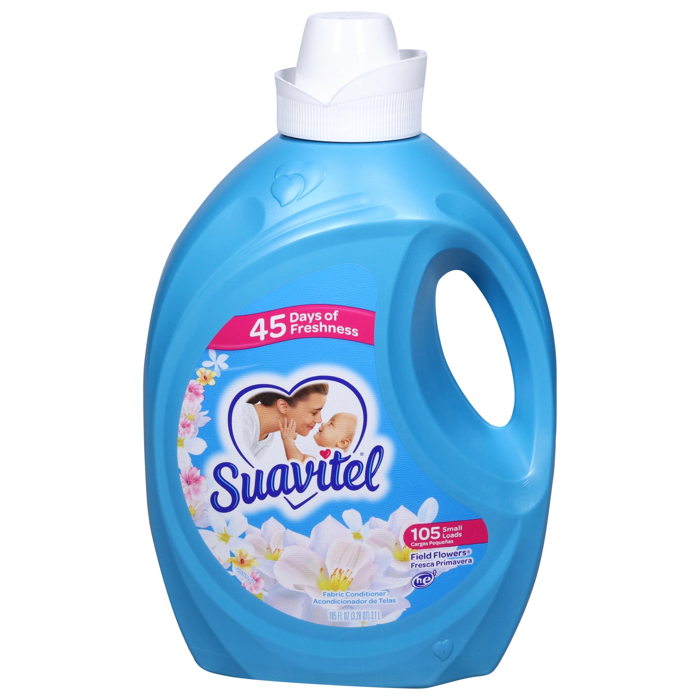 Suavizante de telas Suavitel Field Flowers de 105 onzas líquidas