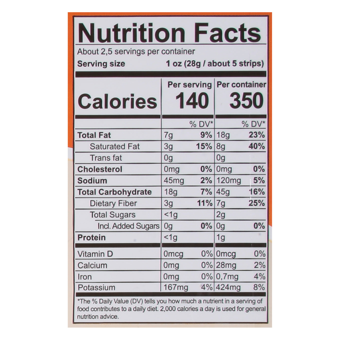 Mayte Salted Plantain Strips 2.5 oz
