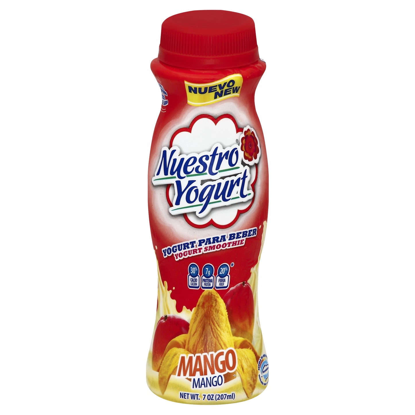 Nuestro Queso Batido de yogur de mango 7 oz