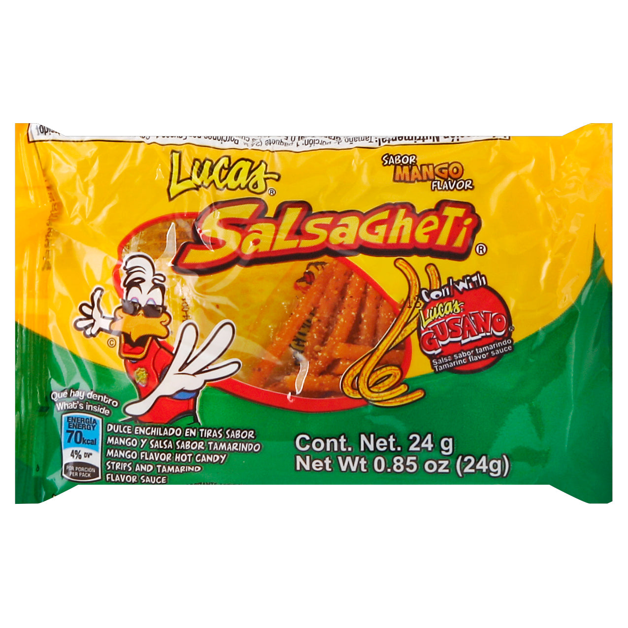 Tiras de caramelo Lucas de 0,85 onzas