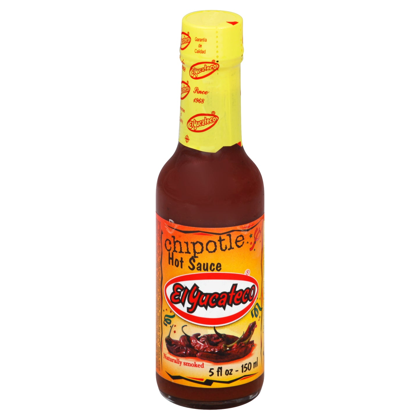 Salsa picante de chipotle El Yucateco de 5 onzas