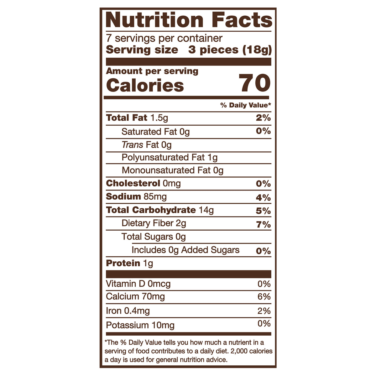 Sanissimo Oven Baked Chia and Flaxseed Corn Crackers 7 - 0.63 oz Packs