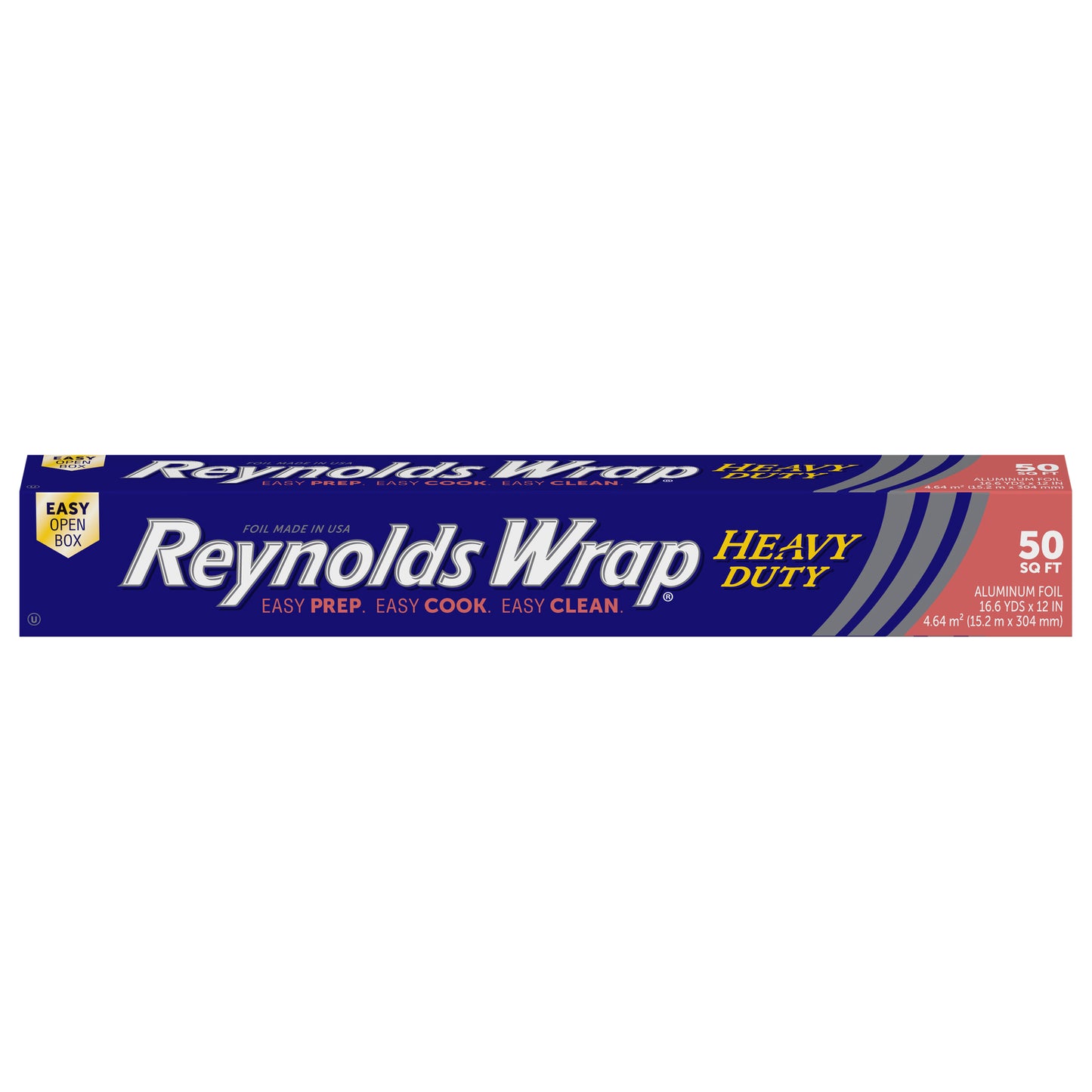 Papel de aluminio resistente Reynolds Wrap, 50 pies cuadrados