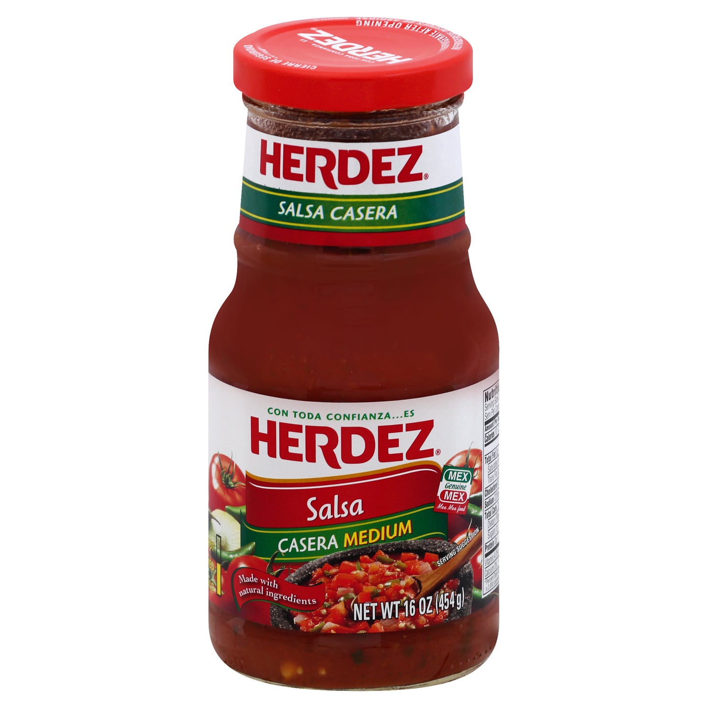 Salsa Casera Herdez 16 oz