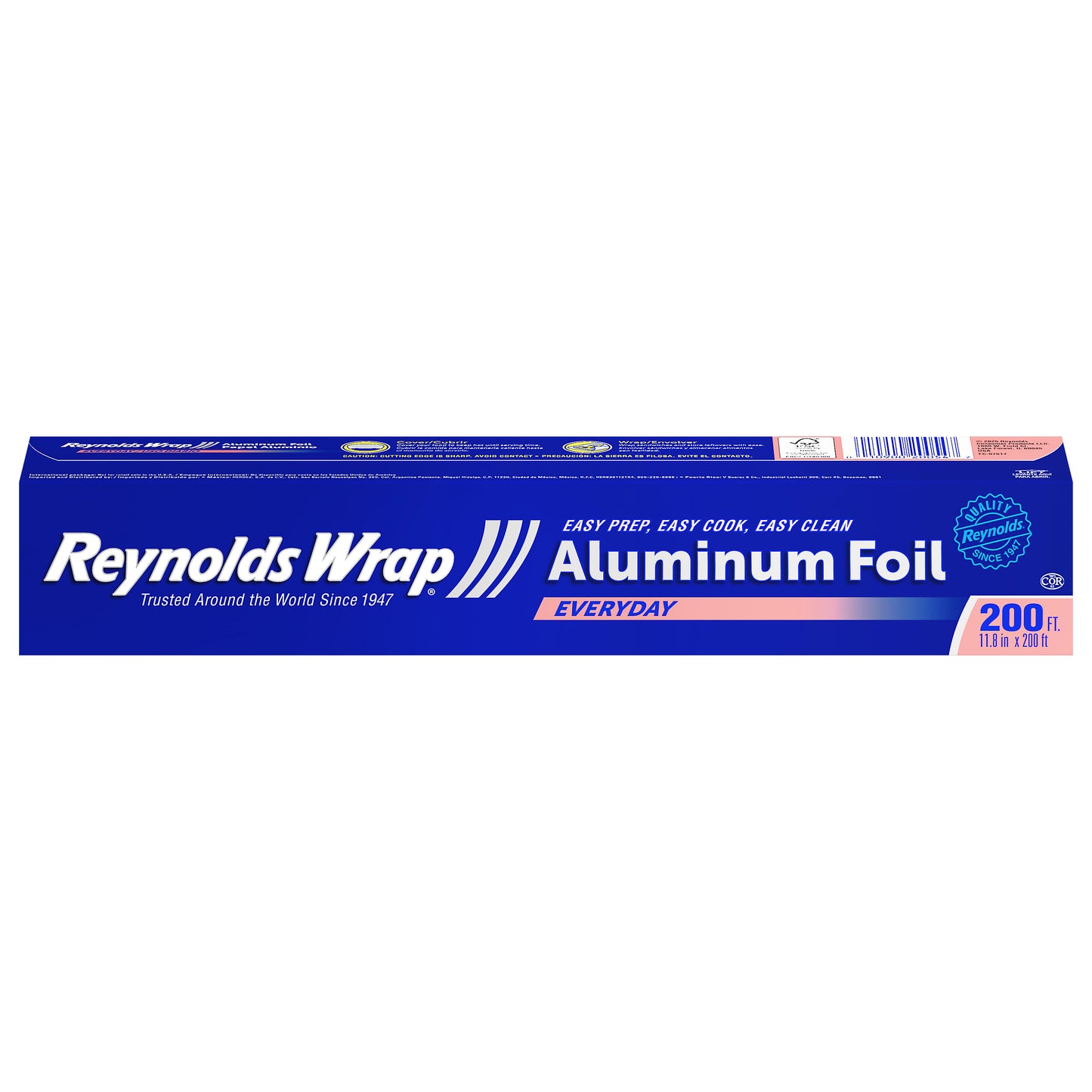 Papel de aluminio Reynolds Wrap Everyday de 200 pies (61 m) 1 unidad