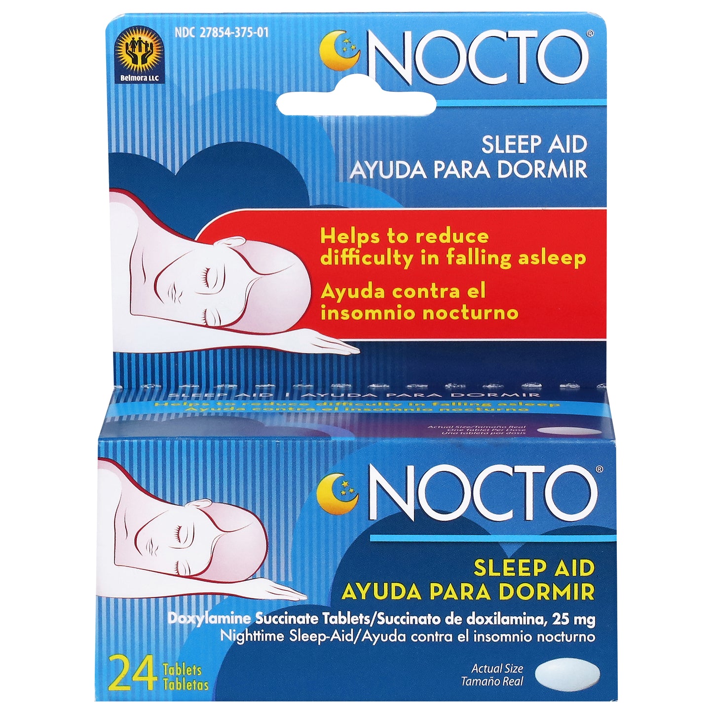 Nocto Sleep Aid 24 Tablets