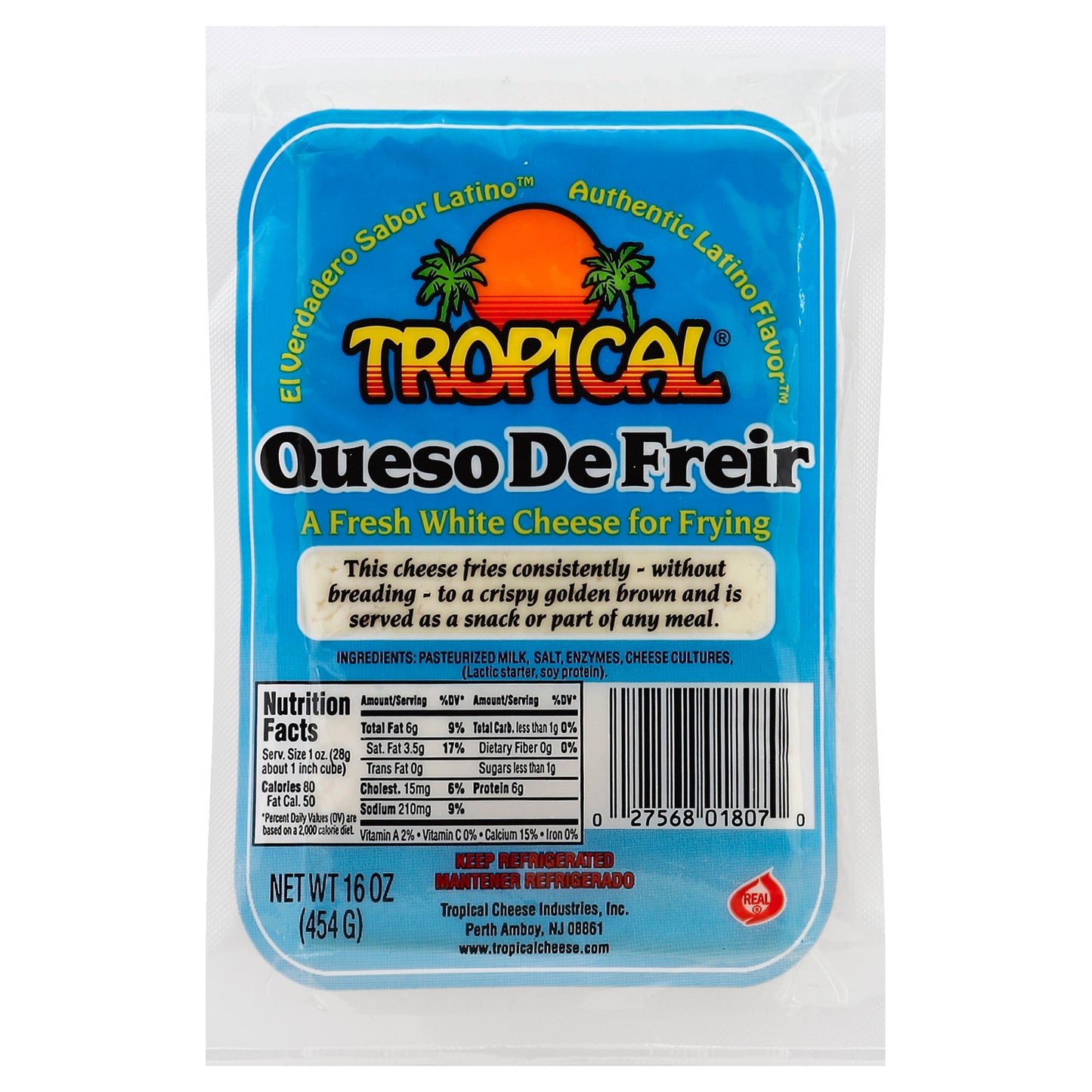 Queso Tropical Queso De Freir 16 oz
