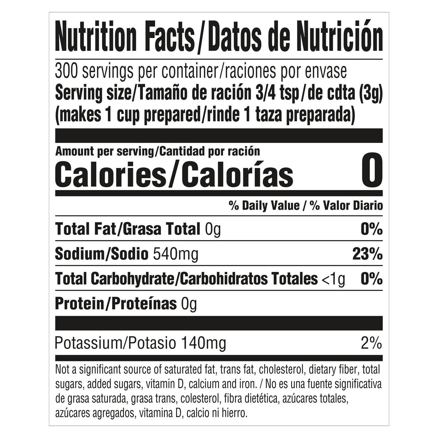 Caldo de pollo granulado Knorr de 2.0 lb