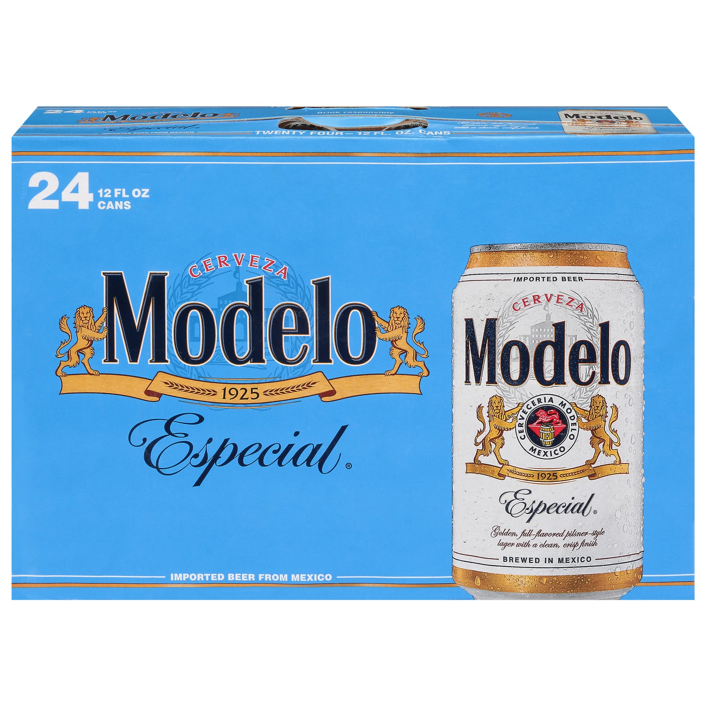 Cerveza Modelo Especial 24 Latas - 12 fl oz