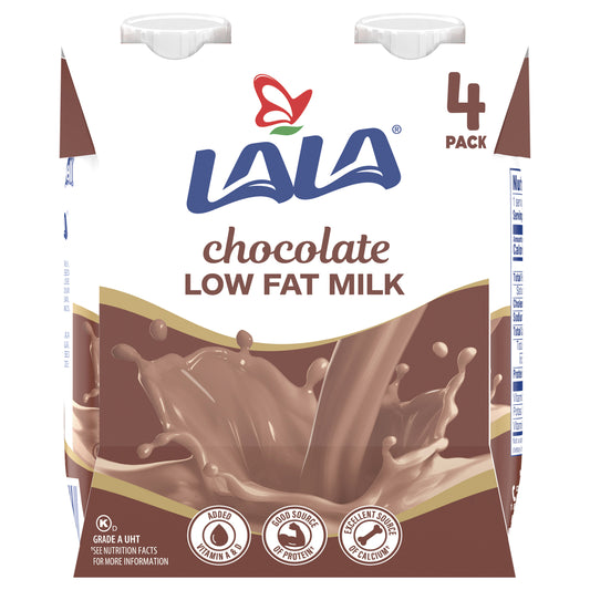 Leche con chocolate baja en grasa Lala, 4 unidades