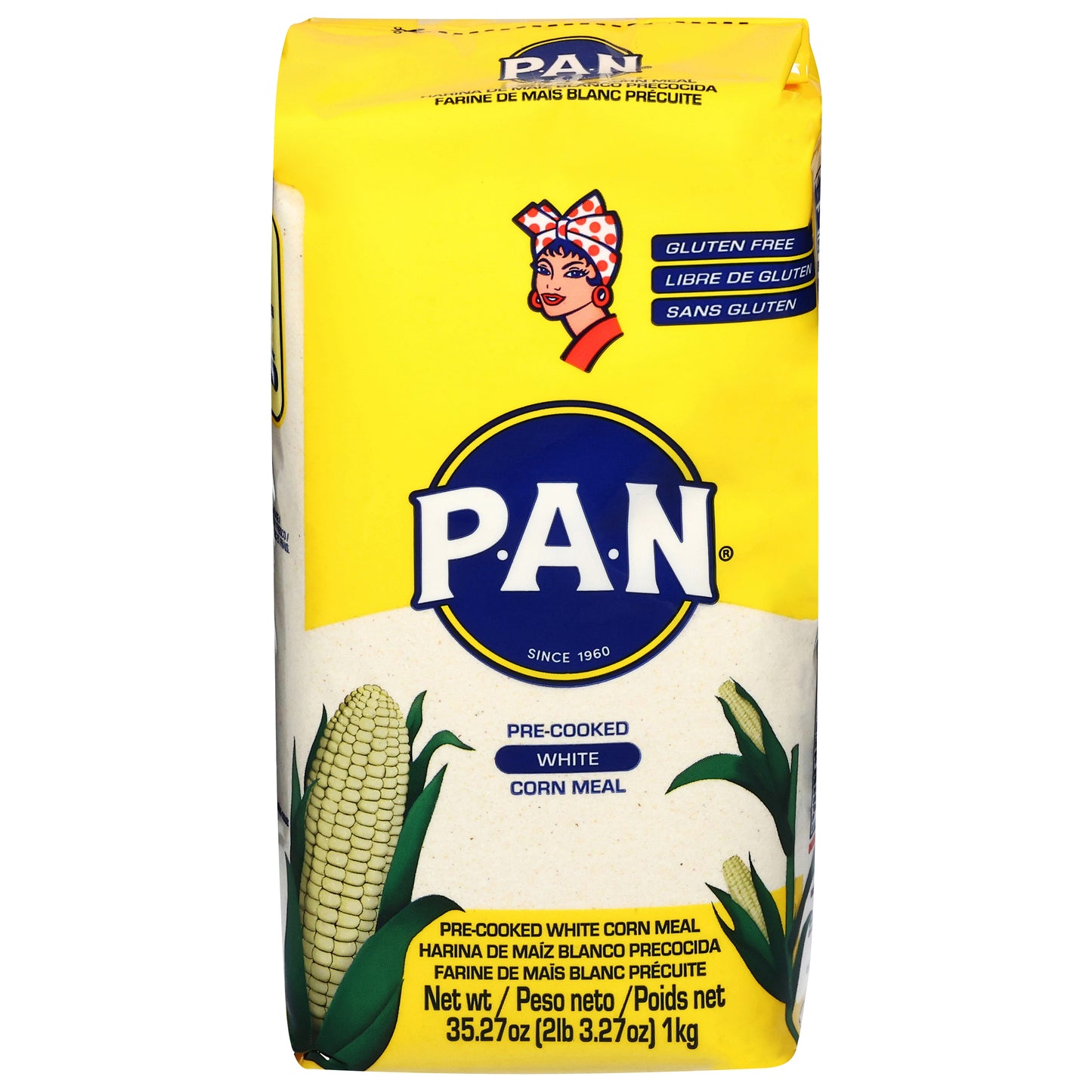 Harina de maíz blanco precocida PAN 35.27 oz