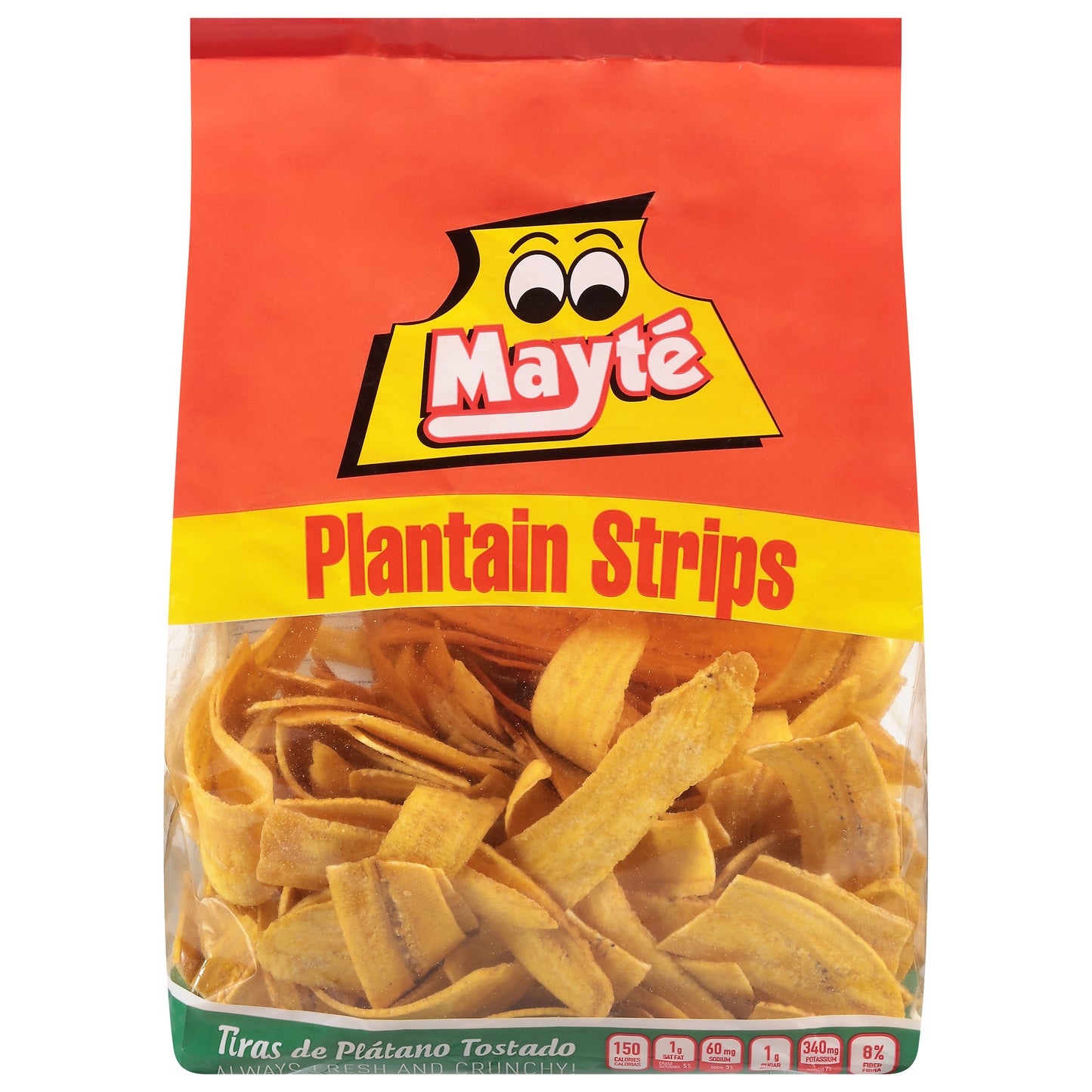 Tiras de plátano Mayte de 350 g