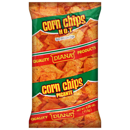 Totopos de maíz picantes Diana 115 g