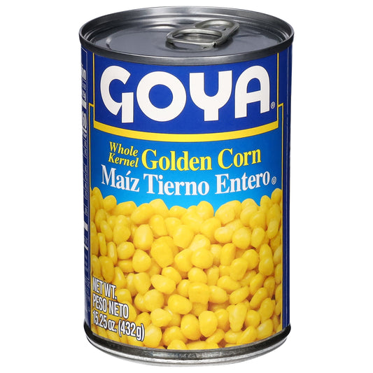 Maíz dorado en grano entero Goya de 432 gramos (15.25 onzas)