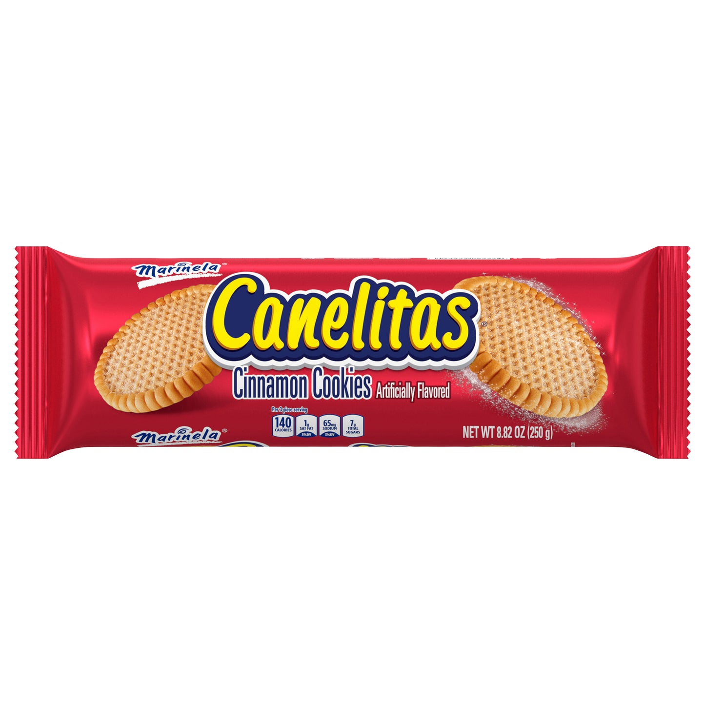 Marinela Canelitas, Embossed Cinnamon Flavored Cookies, 24 count