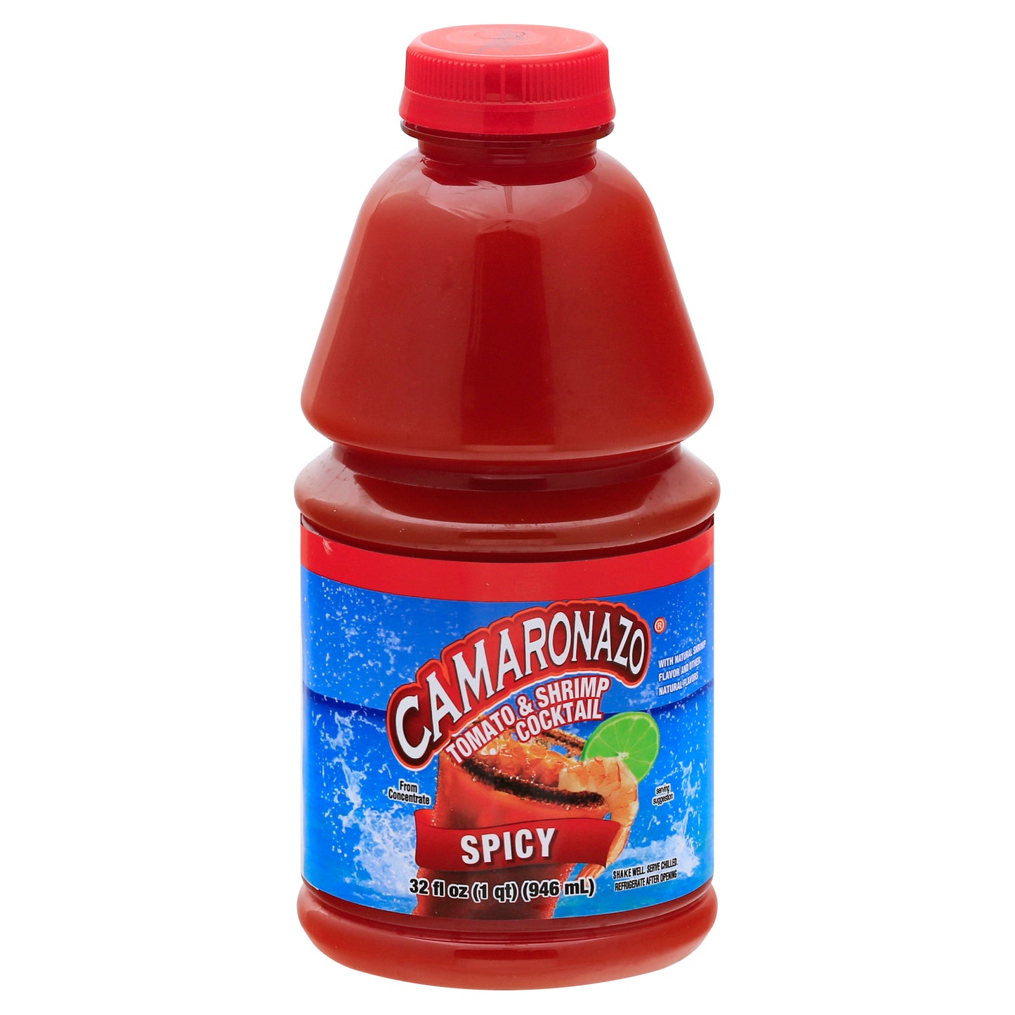 Cóctel de camarones y tomate picante Camaronazo 32 oz