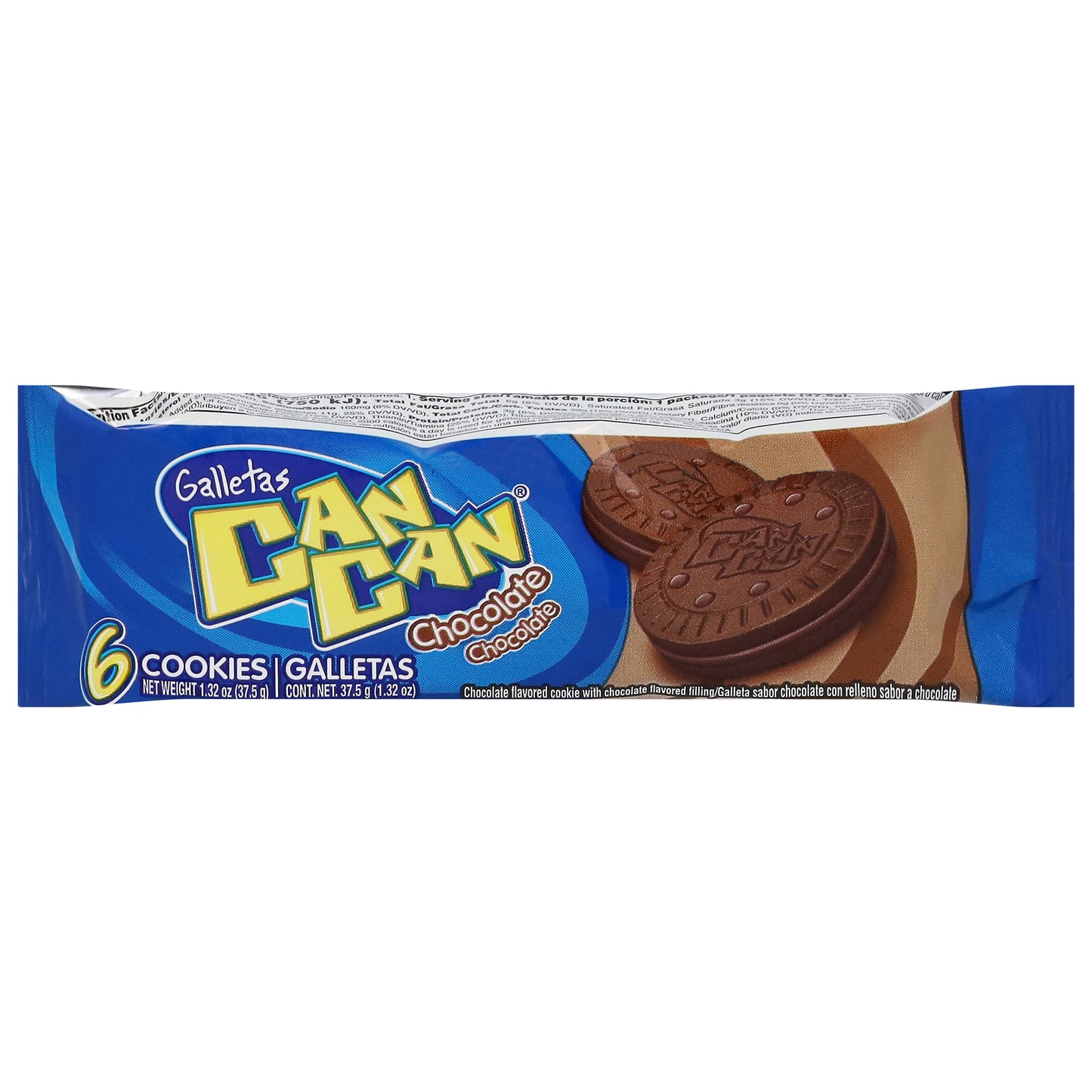 Galletas de chocolate Can Can, 6 unidades