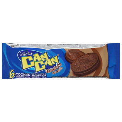 Galletas de chocolate Can Can, 6 unidades