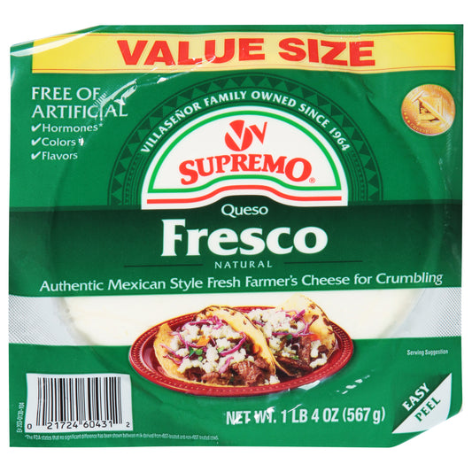 Queso Fresco Supremo, tamaño económico (20 oz)