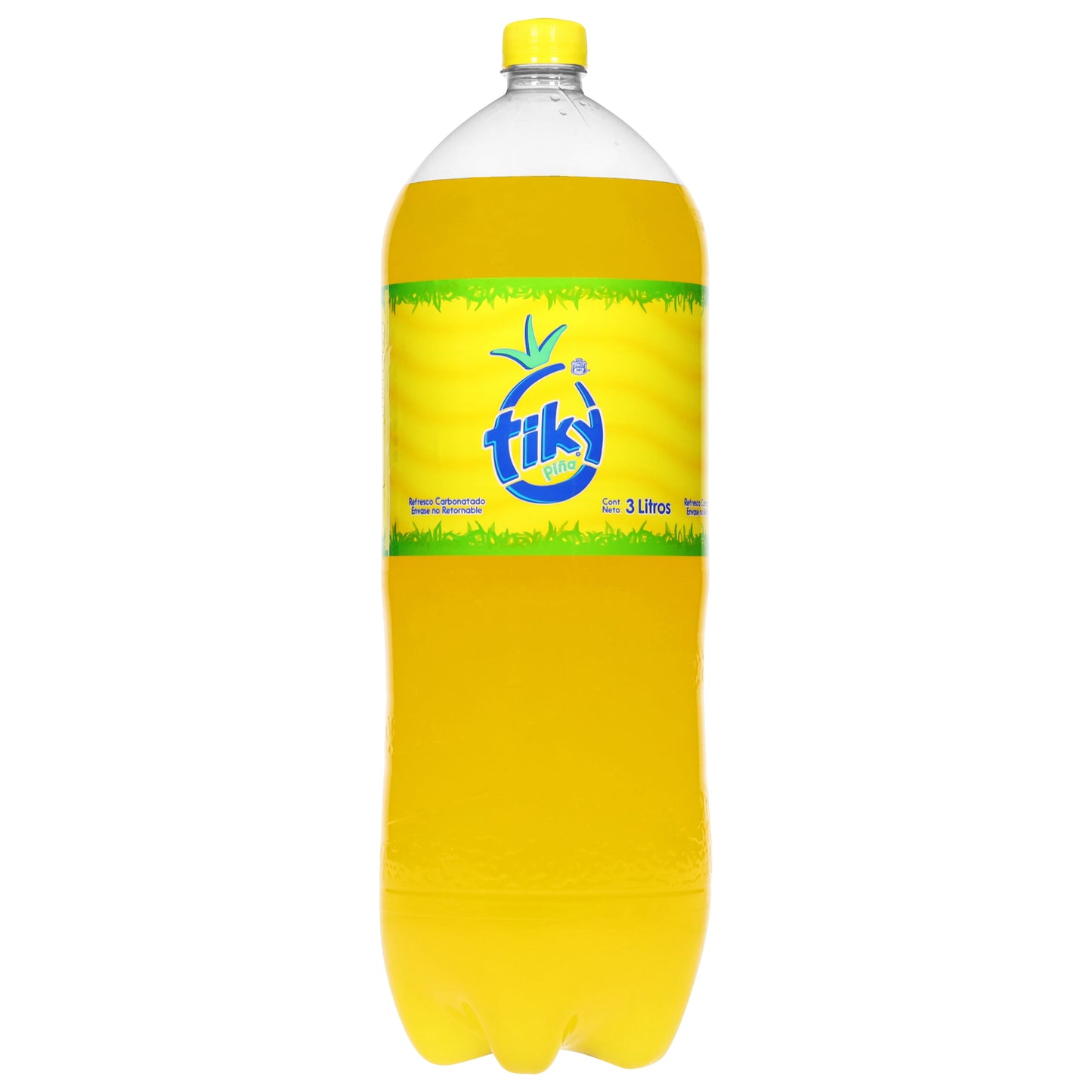 Refresco carbonatado sabor piña Tiky Piña 3 l