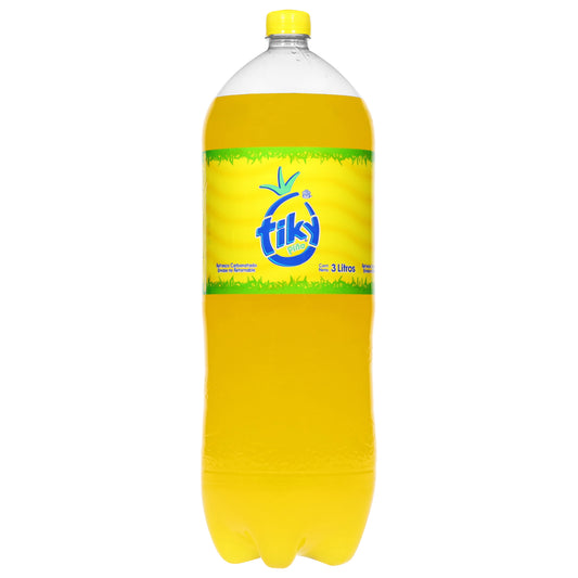 Refresco carbonatado sabor piña Tiky Piña 3 l