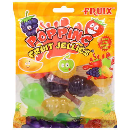 Fruix Popping Fruit Jellies 8 Each