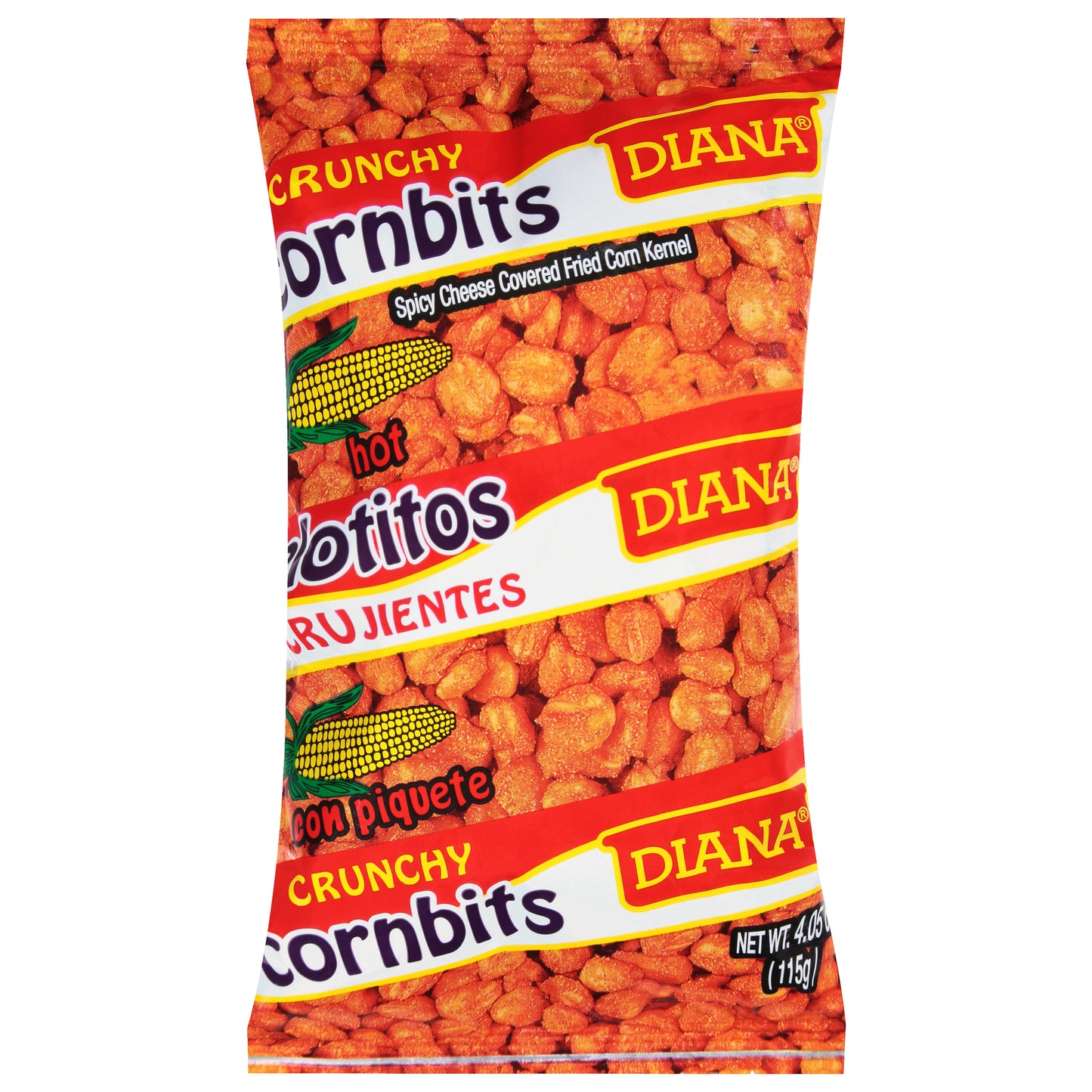 Cornbits calientes crujientes Diana 4.05 oz
