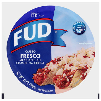 Queso fresco desmenuzable estilo mexicano FUD de 340 g