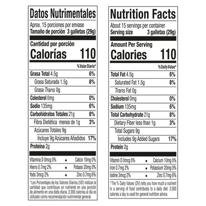 Gamesa Hawaianas Cookies Coconut Flavored 3 Oz 5 Count