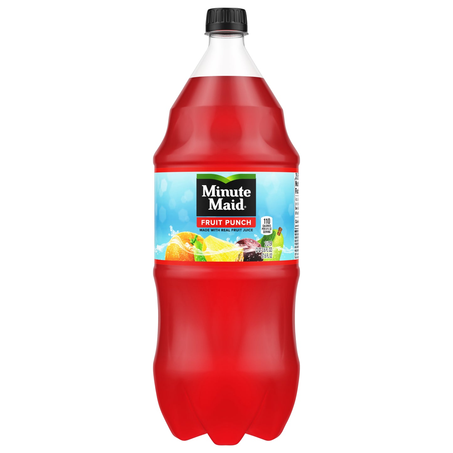 Botella de ponche de frutas Minute Maid, 2 litros