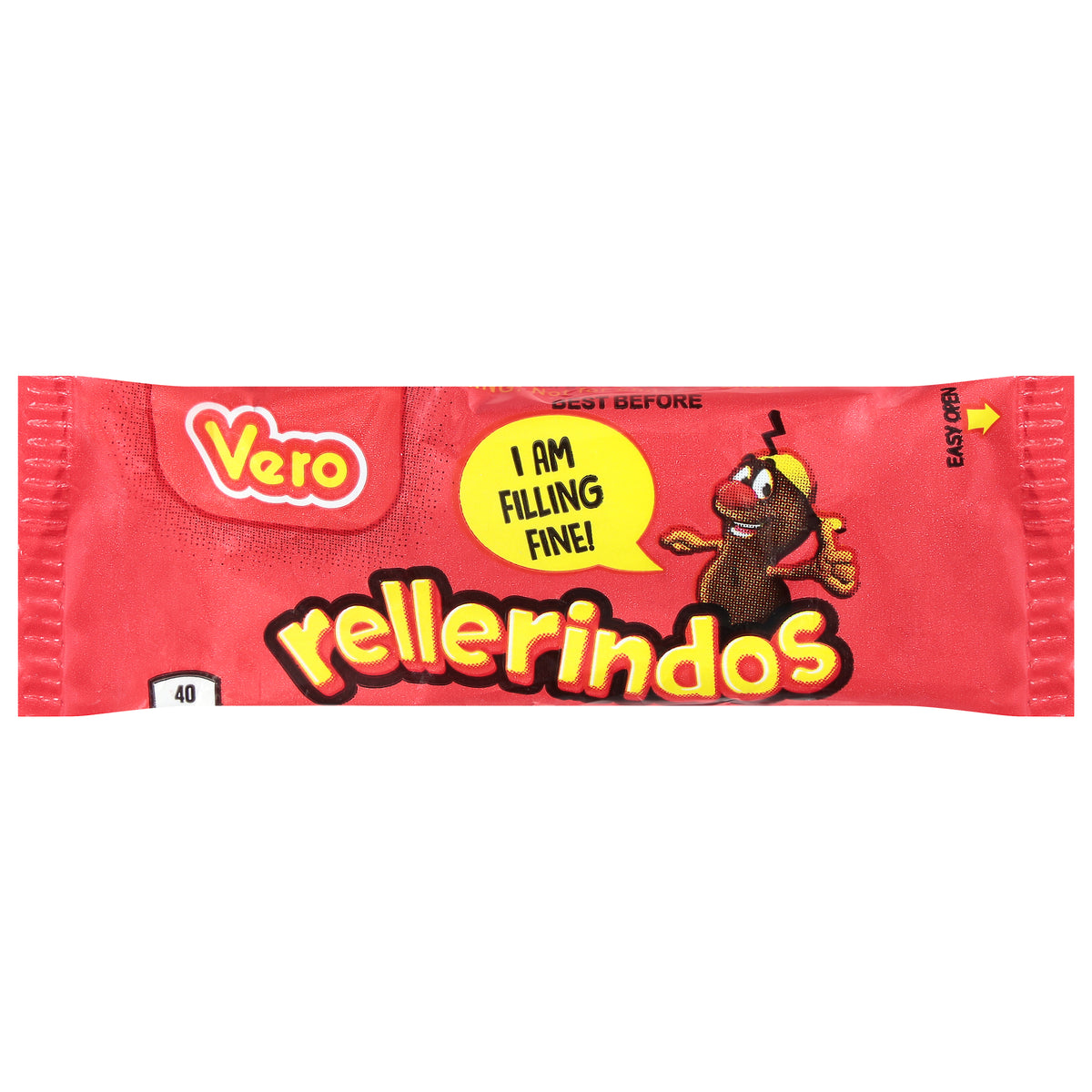 Vero Rellerindos Tamarind Candy with Chili Pepper Filling 0.38 oz