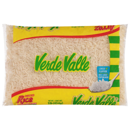Verde Valle Extra Long Grain Enriched Rice 1 lb