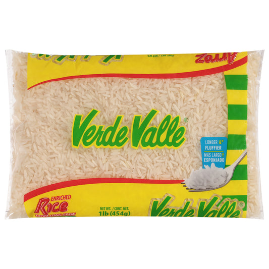 Verde Valle Extra Long Grain Enriched Rice 1 lb