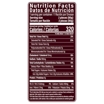 Bimbo Mantechox Hershey's (Individual) Muffins, 2 count, 2.82 oz