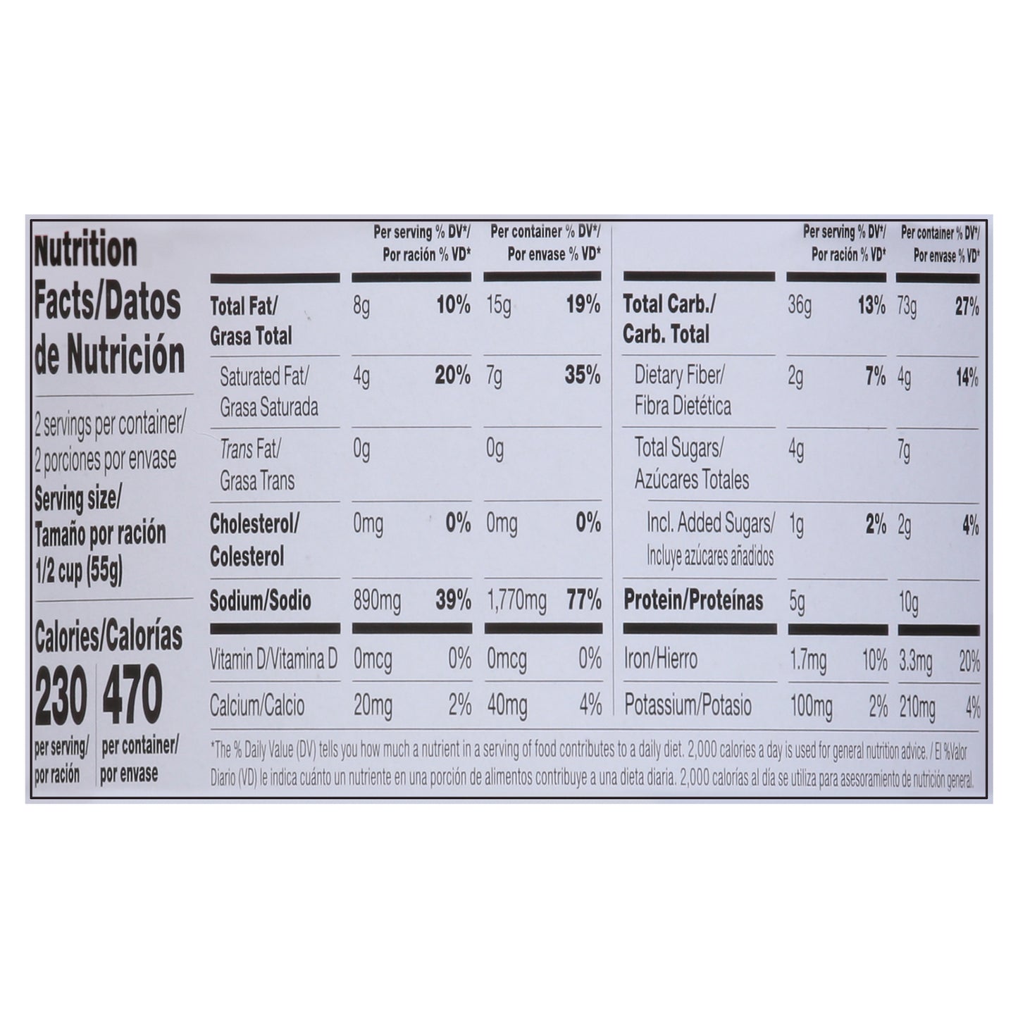 Mezcla instantánea para sopa sabor birria Tapatío de 108 g (3.8 oz)