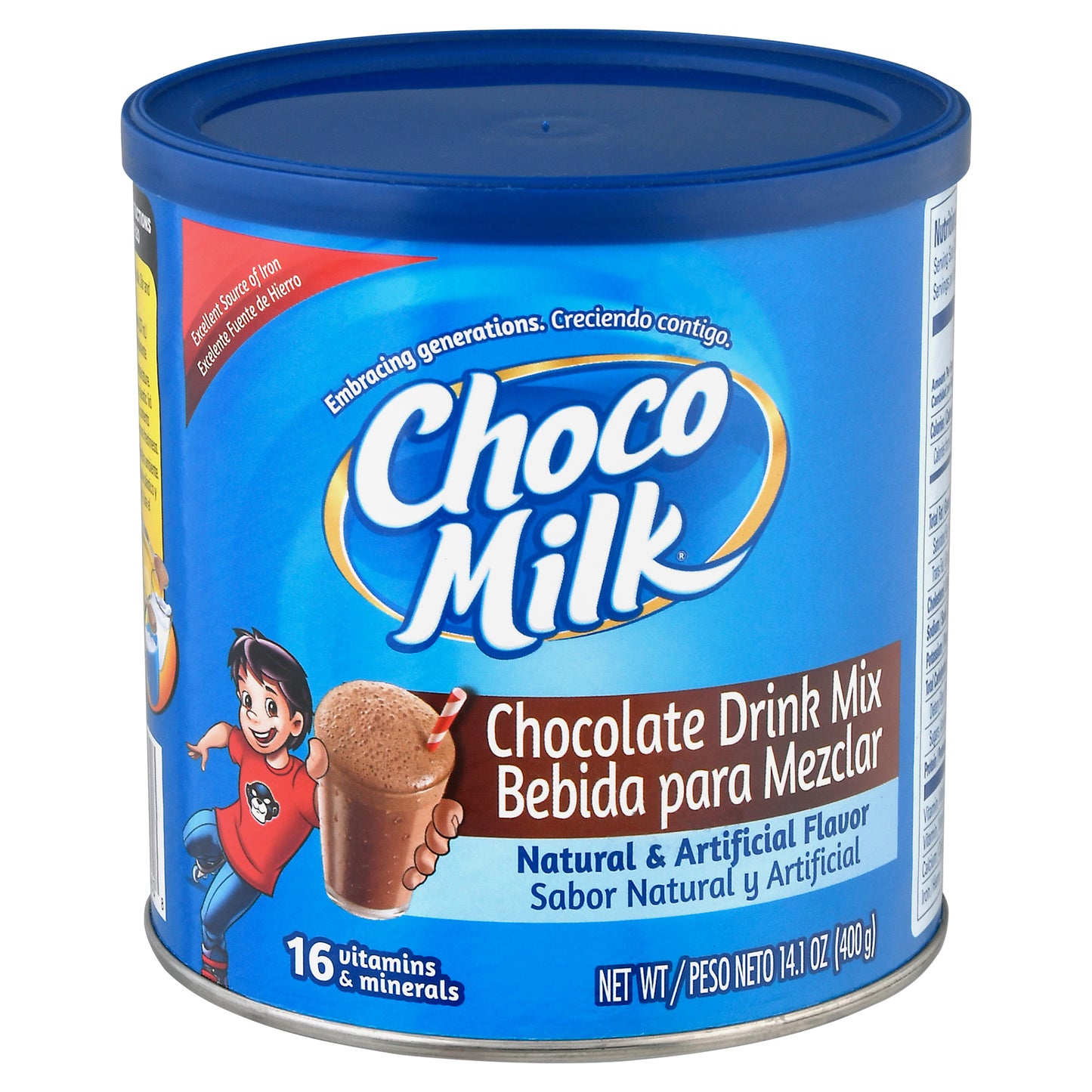 Mezcla para bebida de chocolate con leche Choco de 14.1 onzas