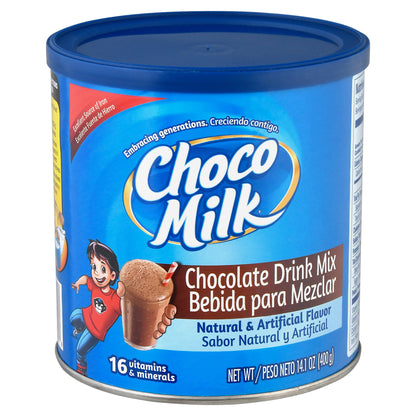 Mezcla para bebida de chocolate con leche Choco de 14.1 onzas