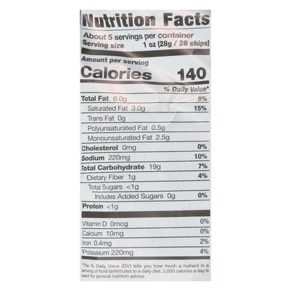 Chips de plátano con salsa verde premium de Zambos (150 g)