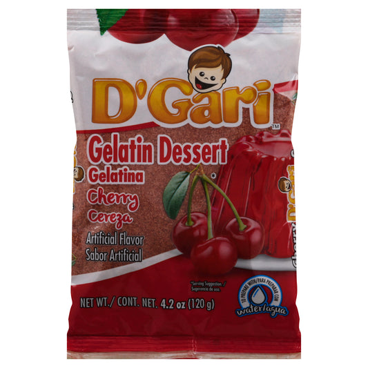 Gelatina de cereza D'Gari, 119 g