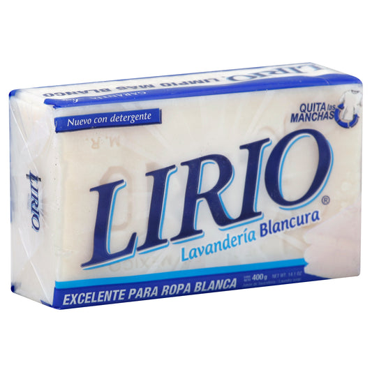 Lirio Jabón para Lavandería Blancura 14.1 oz