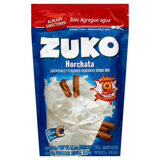 Zuko Horchata en polvo, 400 ml (14.1 oz)
