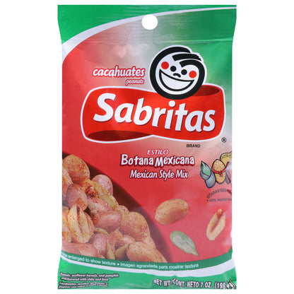 Mezcla de cacahuetes estilo mexicano Sabritas 7 oz